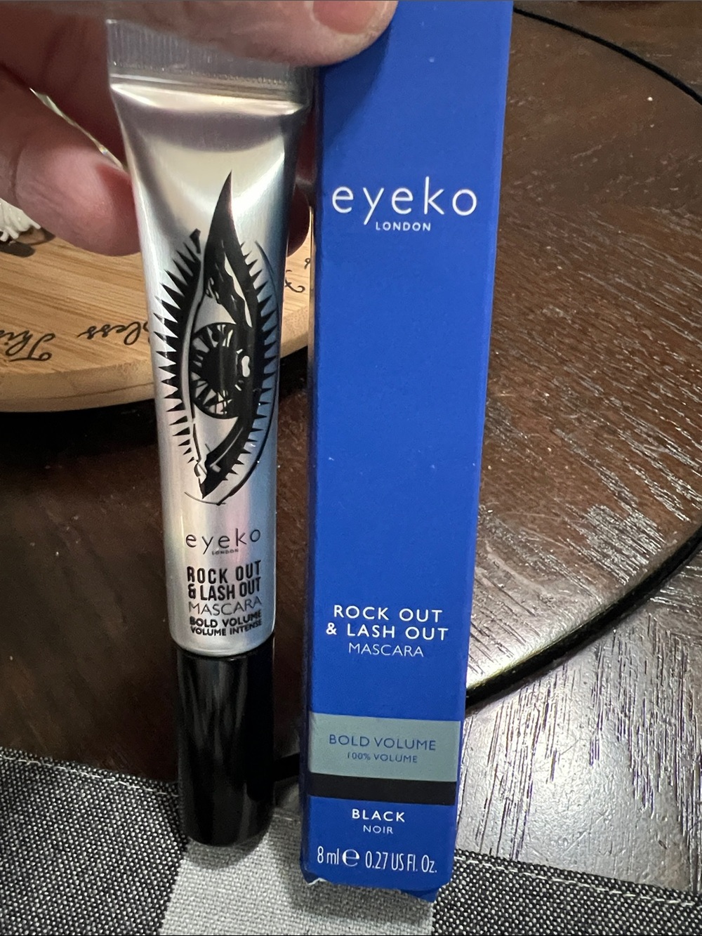 New eyeko Rock Out & Lash Out Mascara in Black